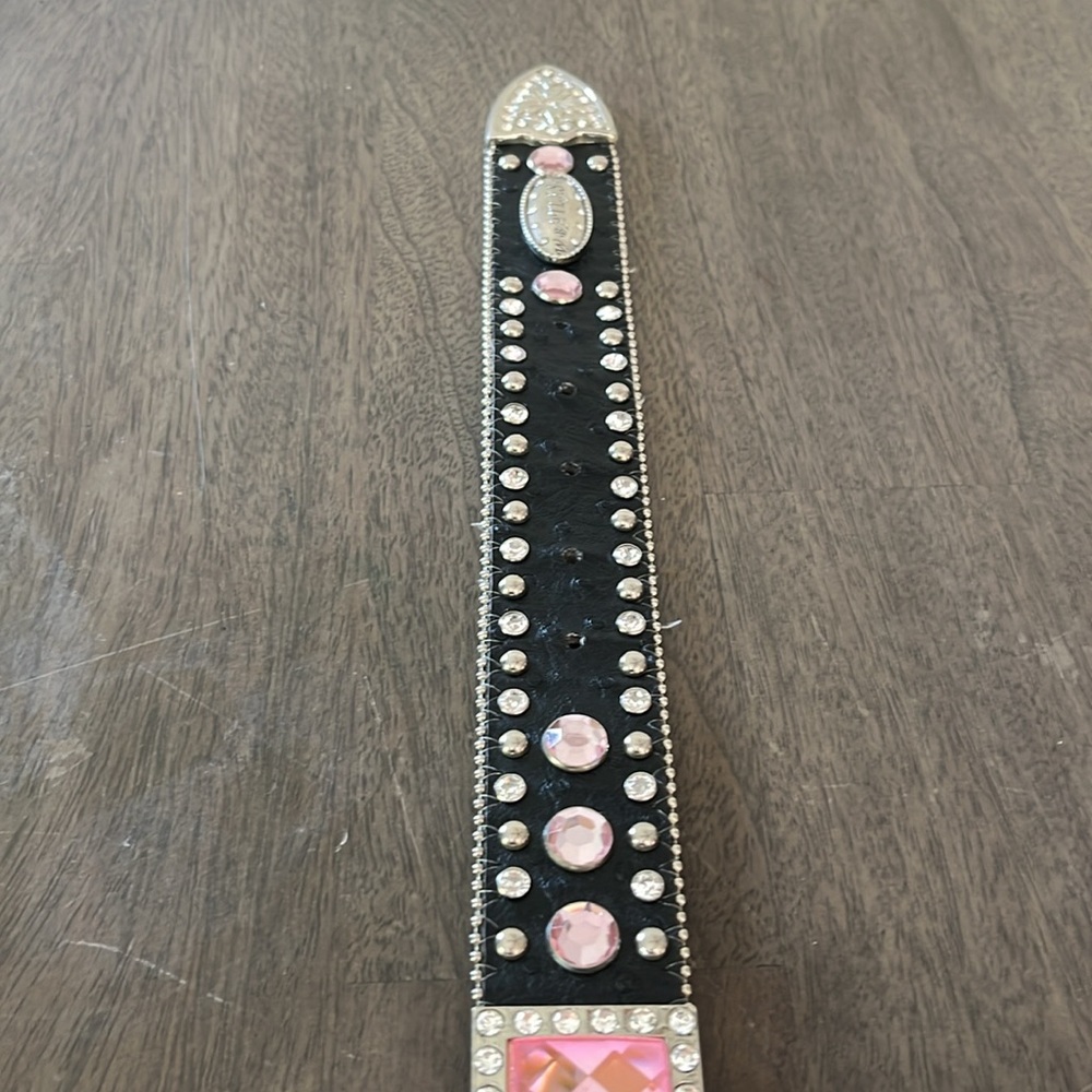 WB ATLAS Bling Rhinestone Belt - Picture 8 of 10
